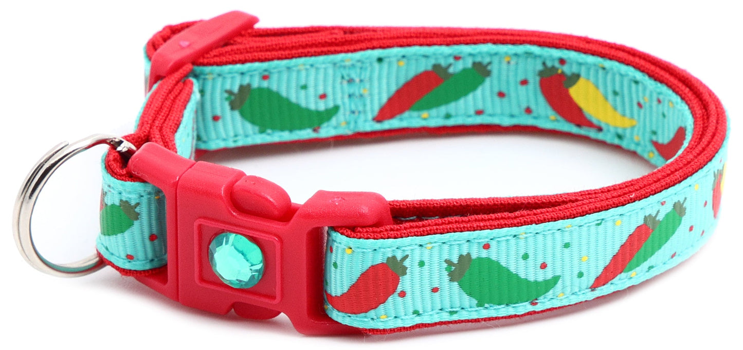 Spicy Peppers Breakaway Cat Collar-35