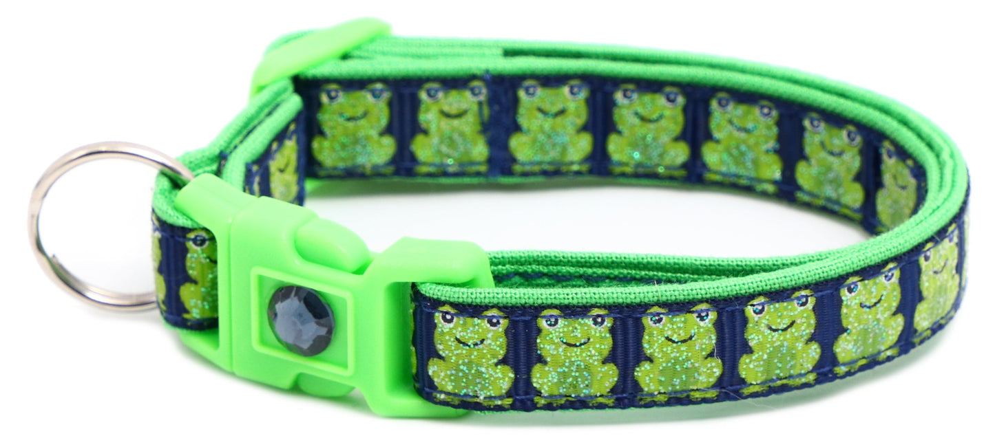 Frog 1 Breakaway Cat Collar-29