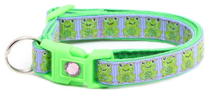 Frog 1 Breakaway Cat Collar-28