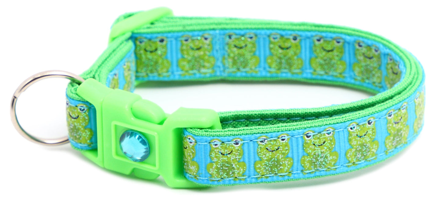 Frog 1 Breakaway Cat Collar-27