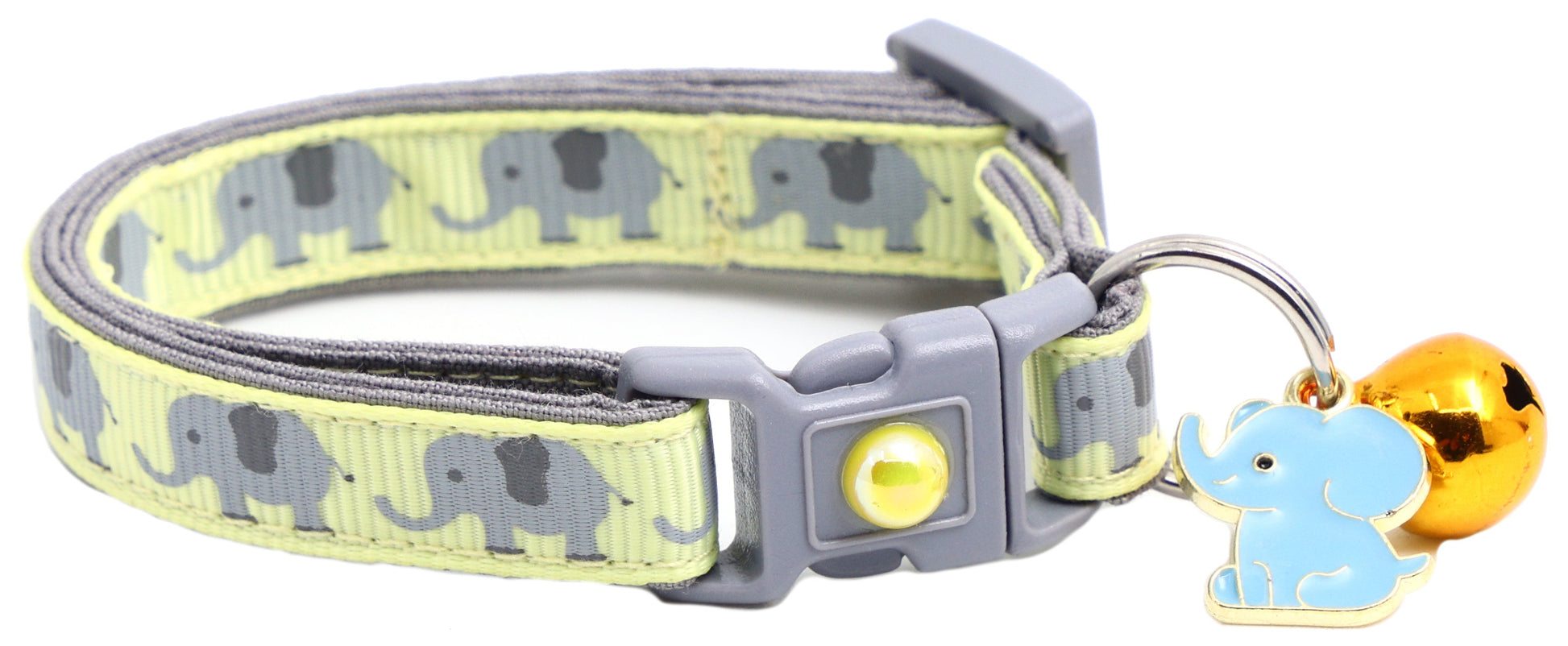 Elephants Breakaway Cat Collar-26