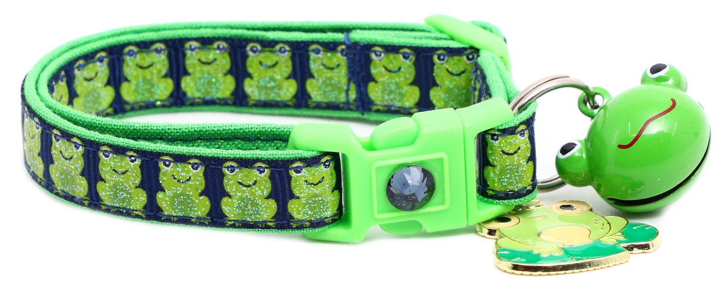 Frog 1 Breakaway Cat Collar-21