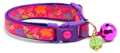 Fancy Fall Leaves Breakaway Cat Collar-20