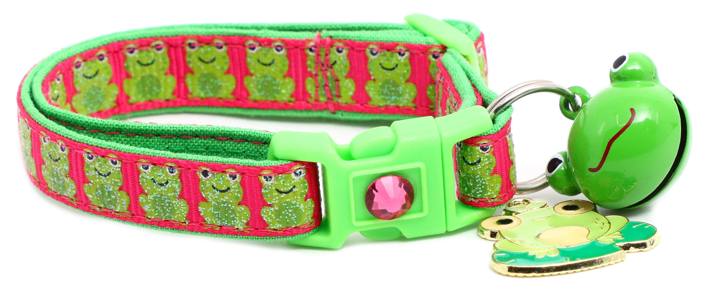 Frog 1 Breakaway Cat Collar-22