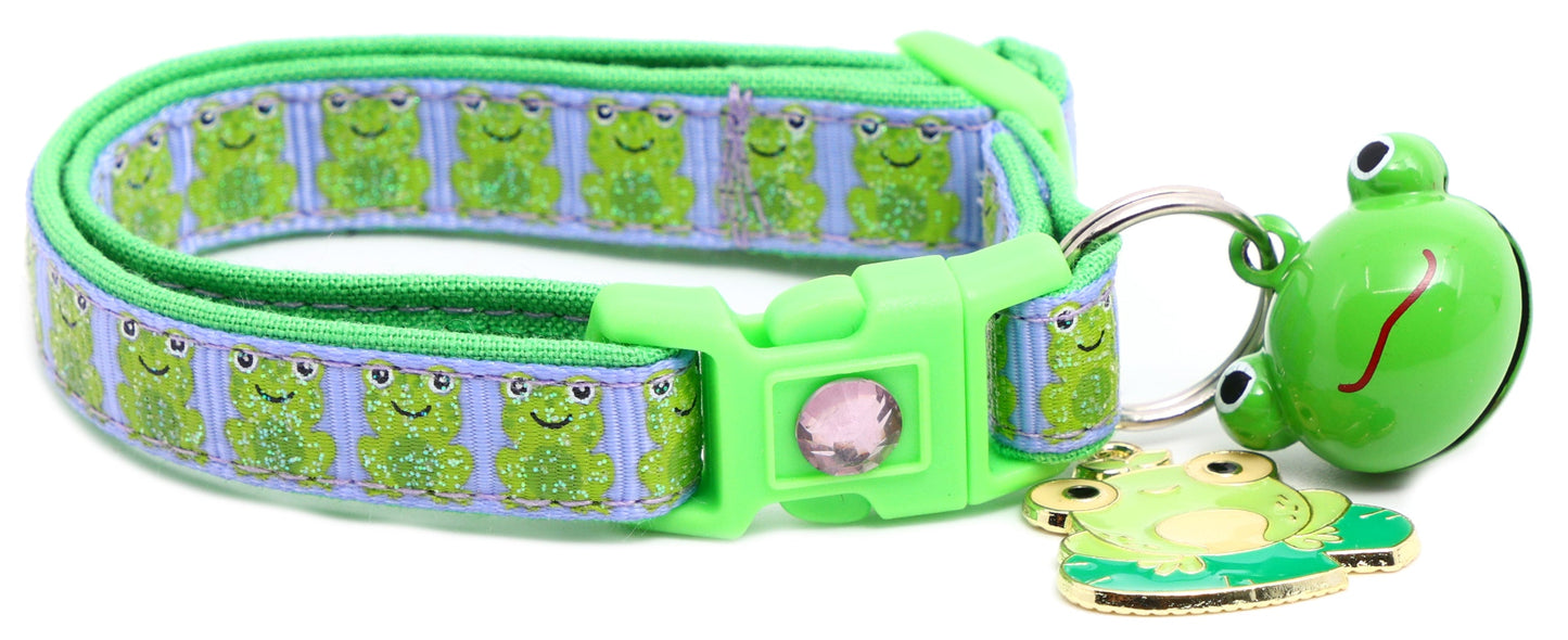 Frog 1 Breakaway Cat Collar-20