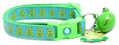 Frog 1 Breakaway Cat Collar-19