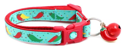 Spicy Peppers Breakaway Cat Collar-26