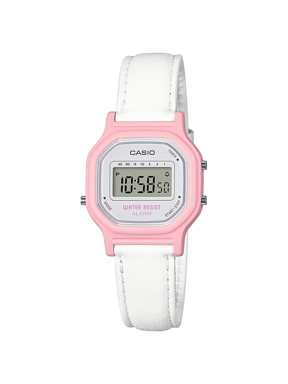 Casio Women's 'Classic' Quartz Resin Casual Watch, Color White (Model: LA-11WL-4ACF)-0