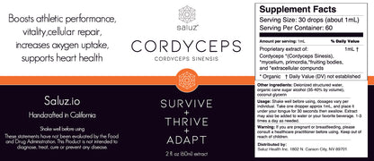 Cordyceps (Energy) Mushroom Tincture 2 oz.-1