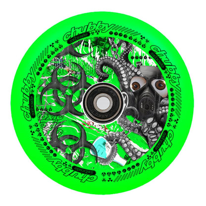 Chubby Lab Neon Green 110mm - Single Wheel-0