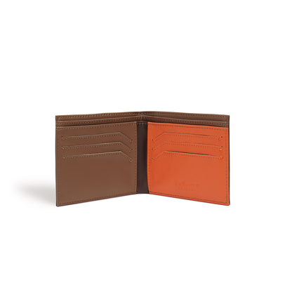 Dark Brown - Brave Vegan Bifold Wallet-2