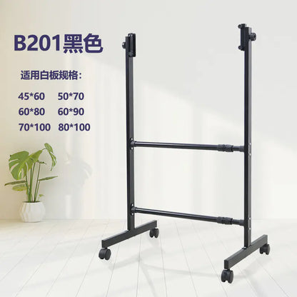 Adjustable Mobile Whiteboard Stand 90x120 cm