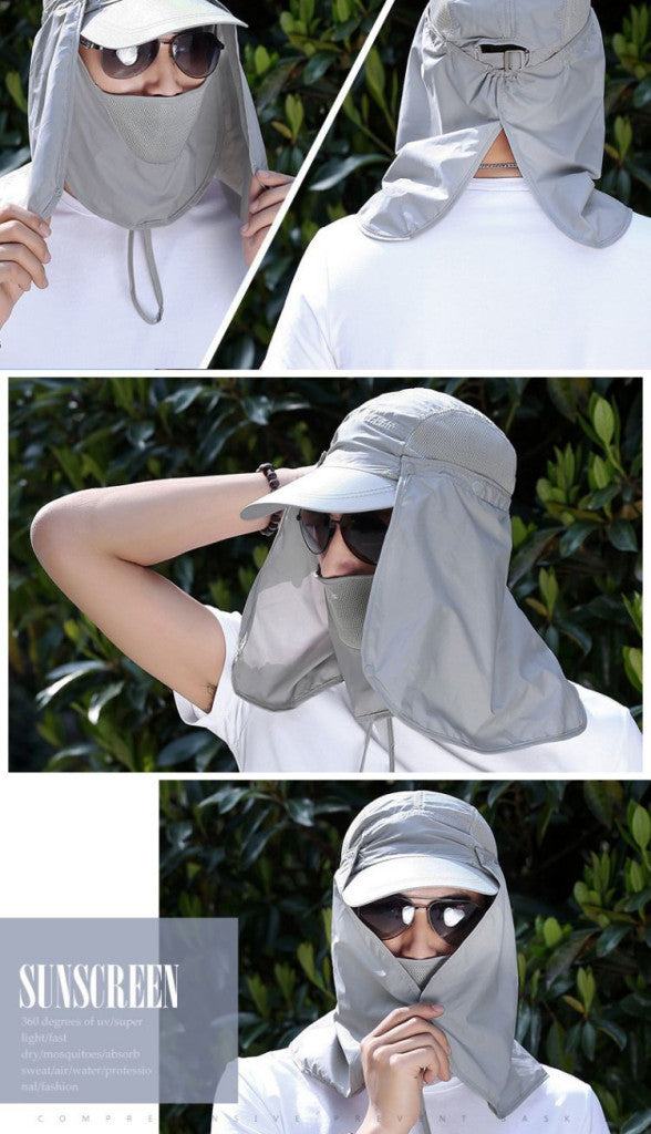 Kültéri baseball sapka arc- és tarkóvédővel-2