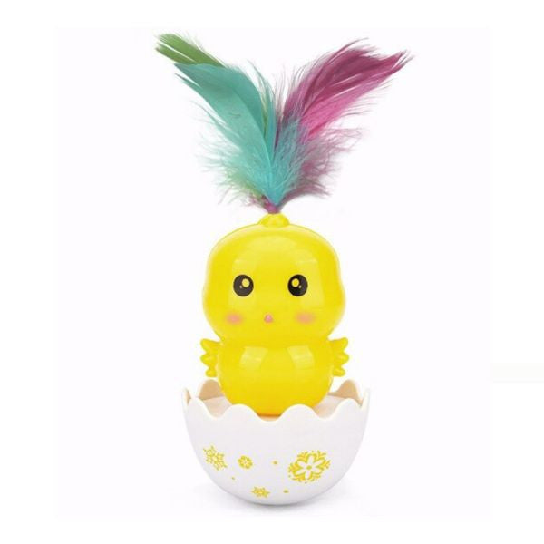 Interaktív tollas macskajáték-0