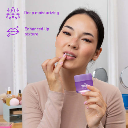 Lip Sleeping Mask Collection Bundle: Cherry Blossom & Berries + Gummy Bear & Fresh Mint-1