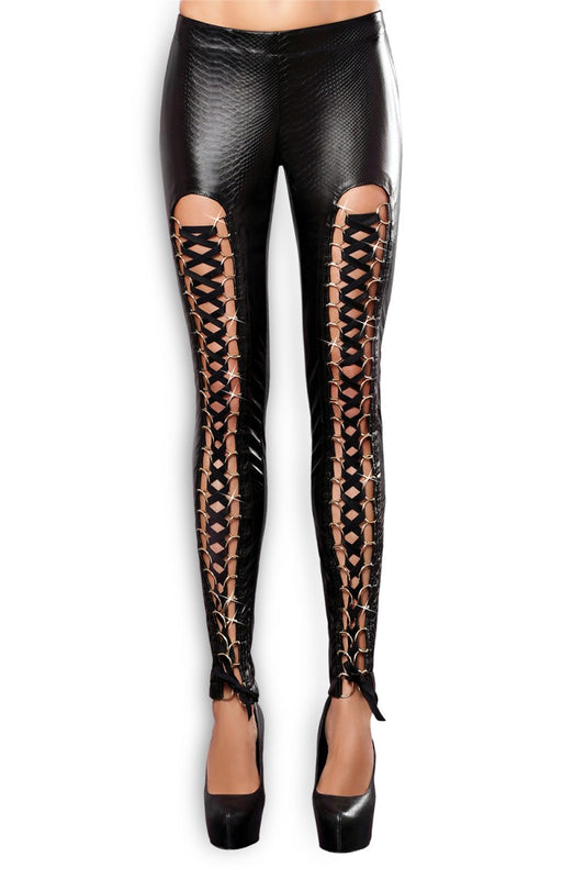 schwarze Hose Aggressive L/XL von Lolitta-0
