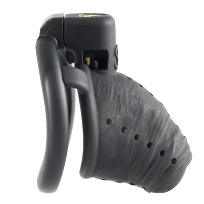 LOCKINK Sevanda Black Wiener 3D Printed Chastity Cage-2