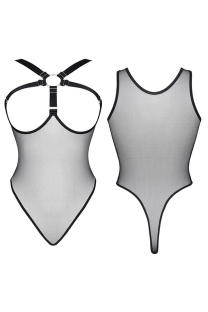 schwarzer Body LXMayte001 - XXL-0