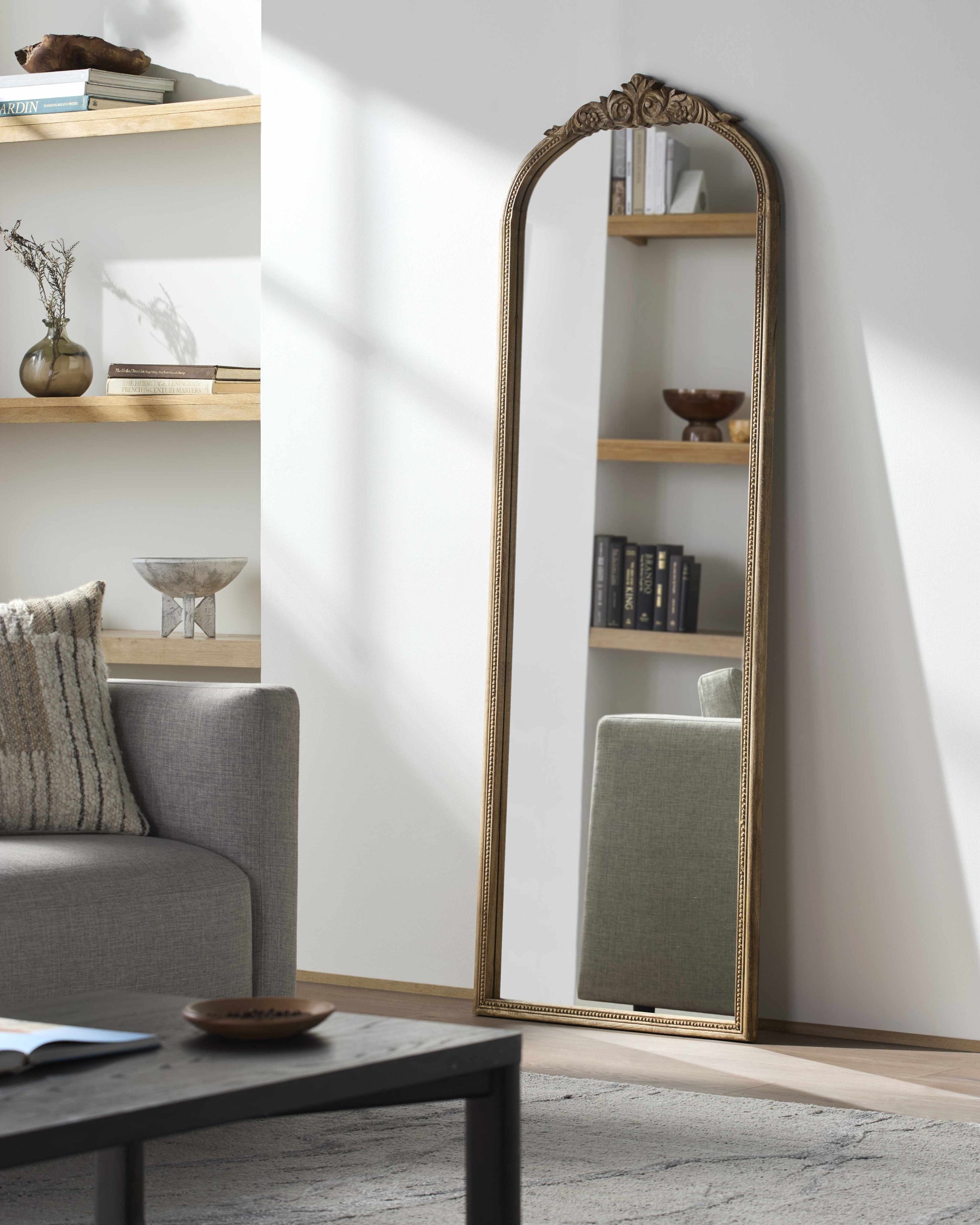 Leutesdorf Tan Full Length Mirror-3