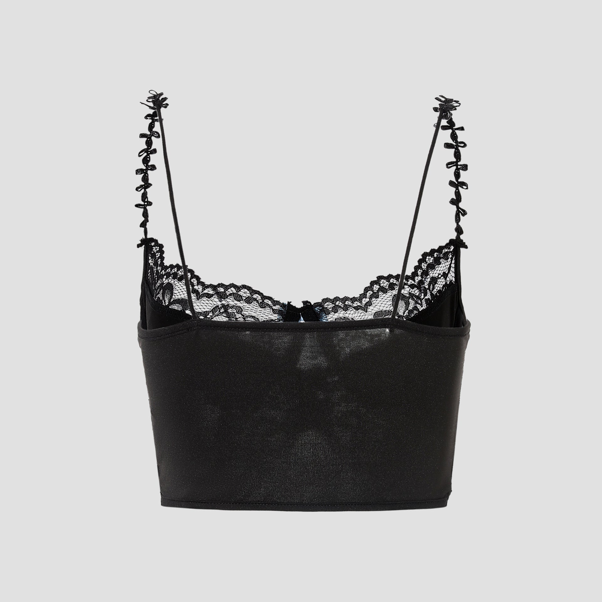 Lace Corset Top with Butterfly Bow and Boning For Women, Meatpacking District, BYMANYC New York.-1