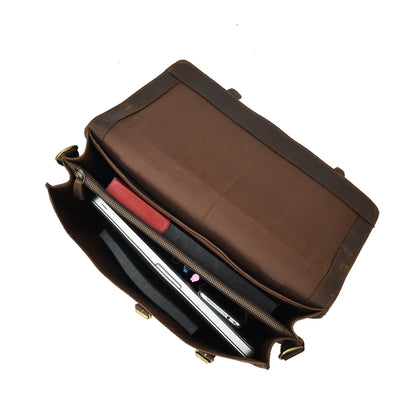 Lakshan Leather Satchel Bag-3