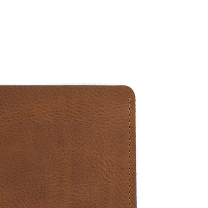 Leather Sleeve for MacBook with zipper pocket-2