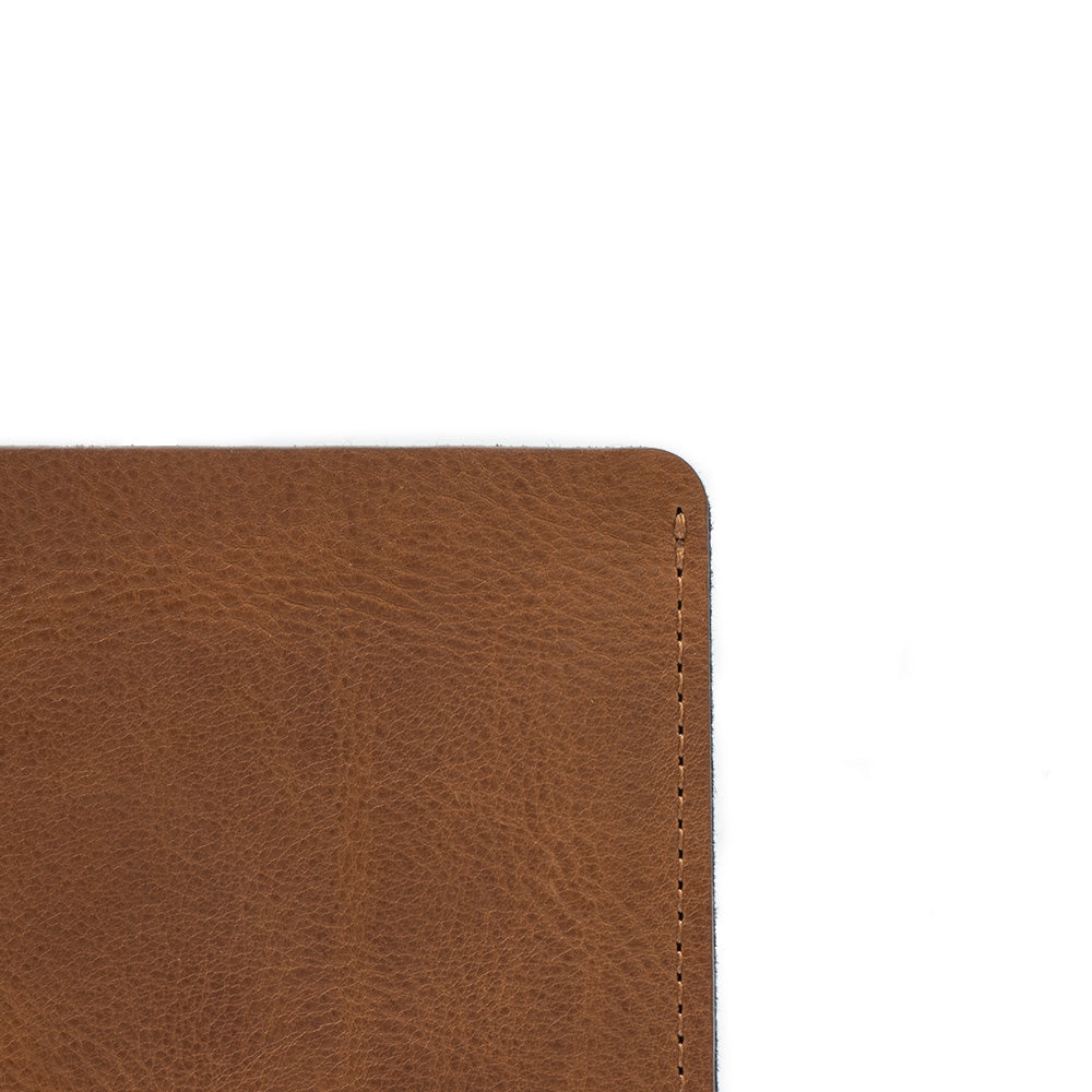 Leather Sleeve for iPad with Magnetic Strap-3