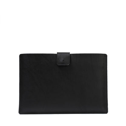 Leather Sleeve for iPad with Magnetic Strap-6