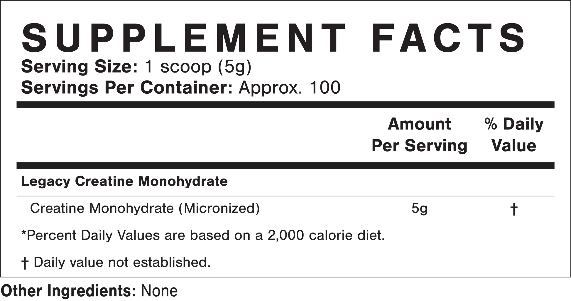 Legacy Creatine | 100 Servings | Pure Creatine Monohydrate-1