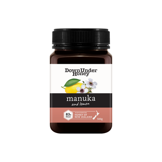 Mānuka Honey MGO 83+ with Lemon 500g-0