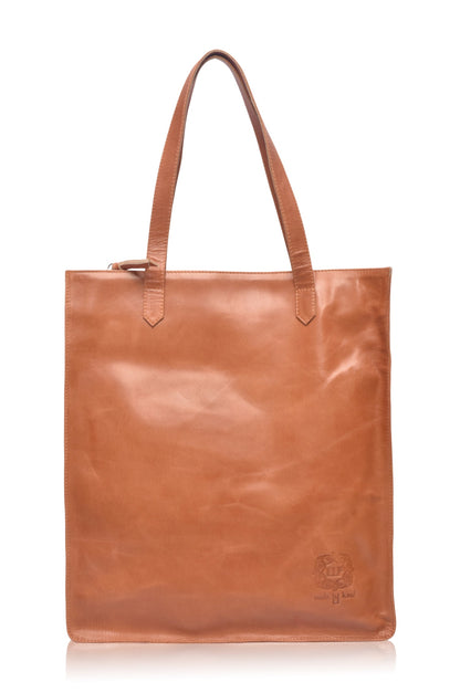 Lifestyle Leather Tote Bag-4