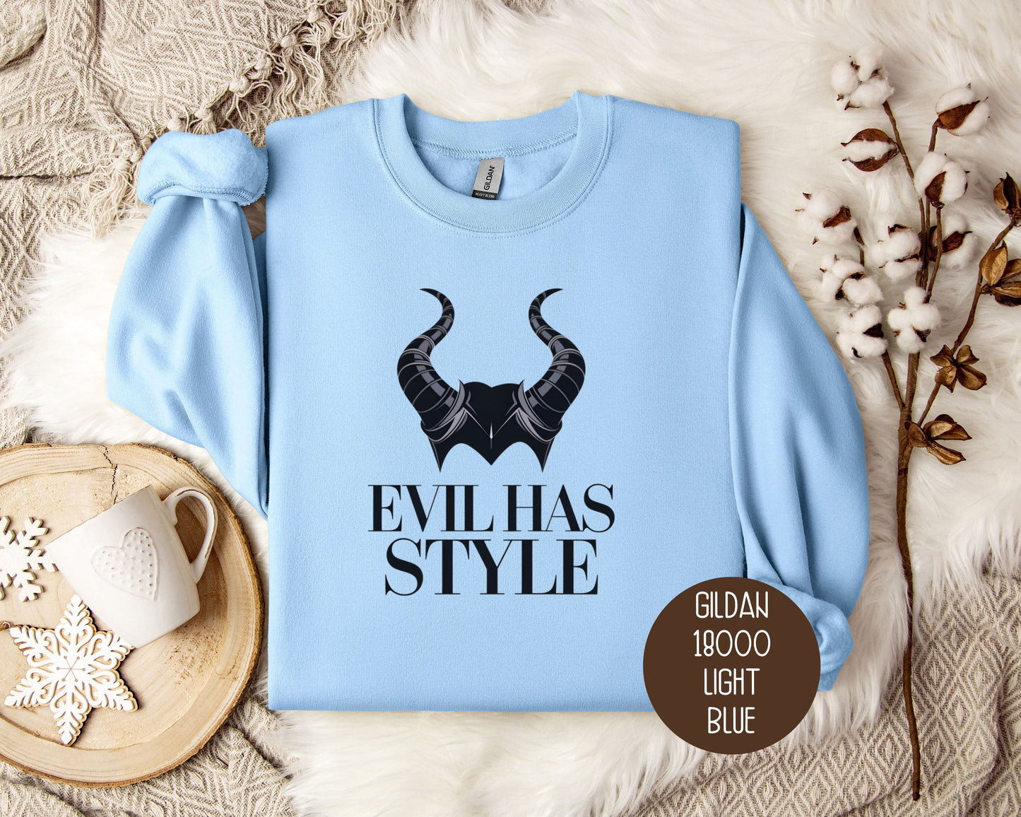 Evil Has Style Team Villains Sweatshirt-1