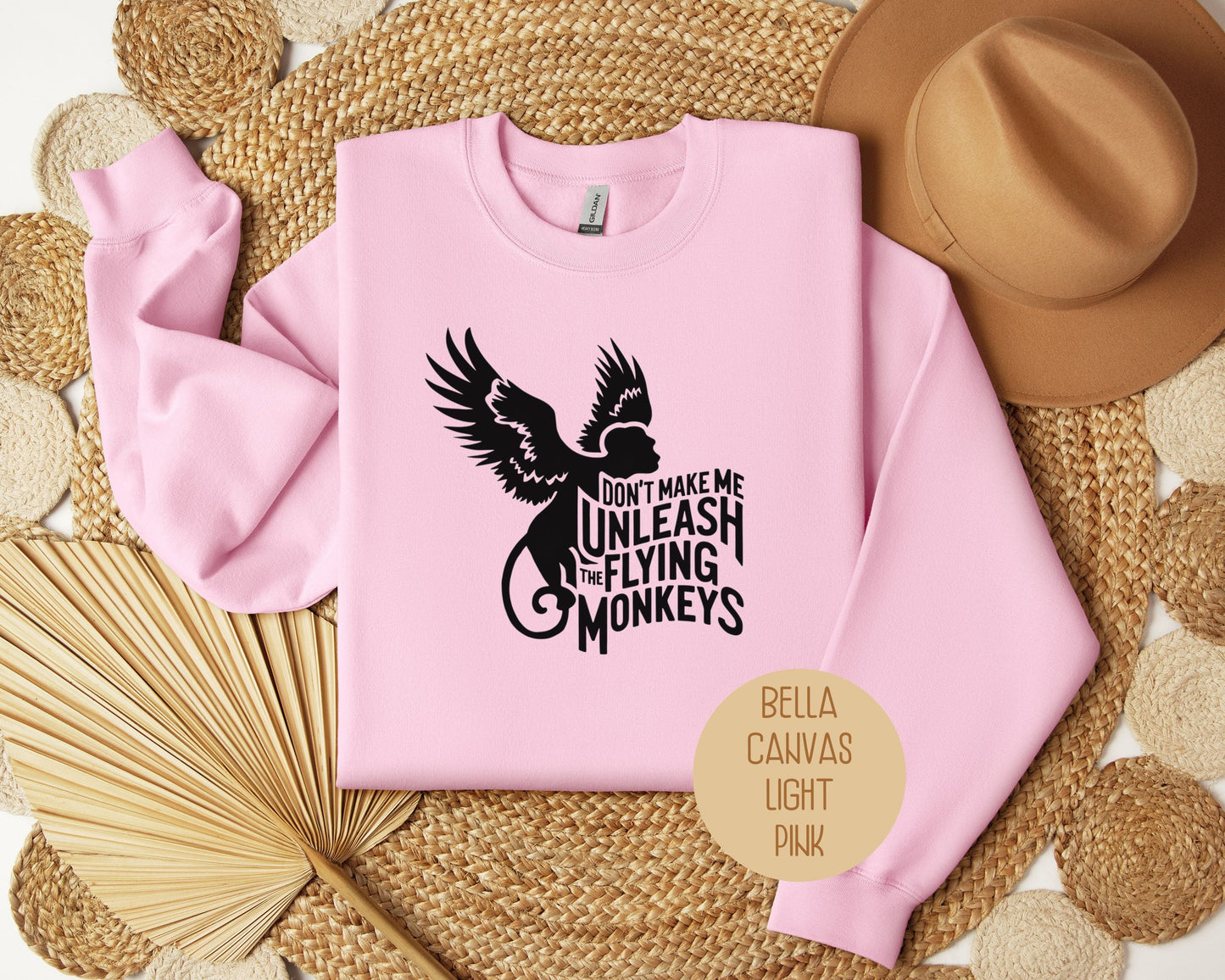 Don't Make Me Unleash the Flying Monkeys Sweatshirt-3