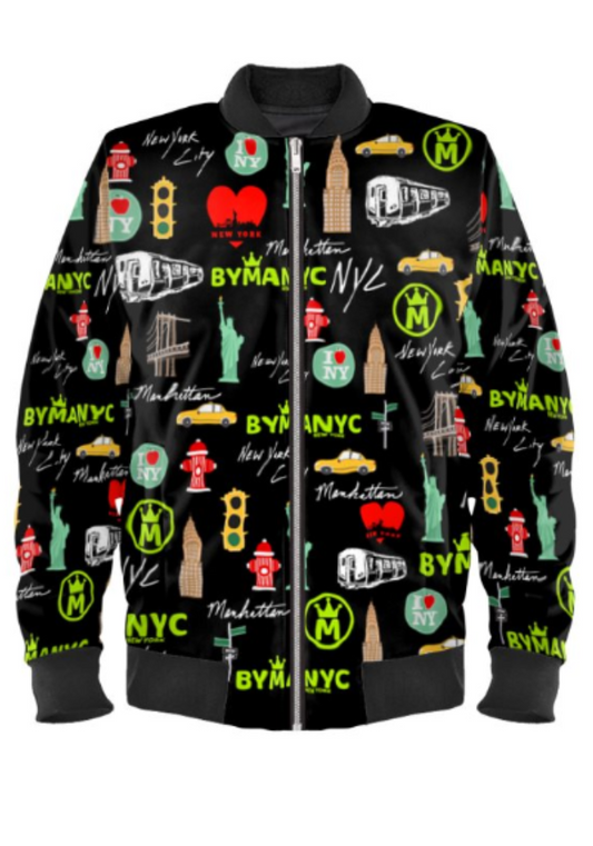 Limited Edition Jacket Manhattan Mosaic Nocturne – BYMANYC ® New York-0