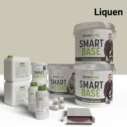 Kit de microcemento para escaleras de azulejos de 16 m²-14