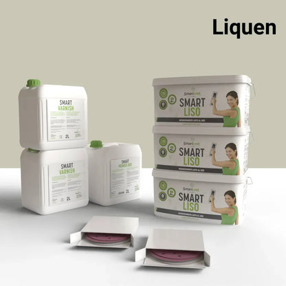 Kit microcemento para chimenea de cemento u hormigón para 18 m²-13