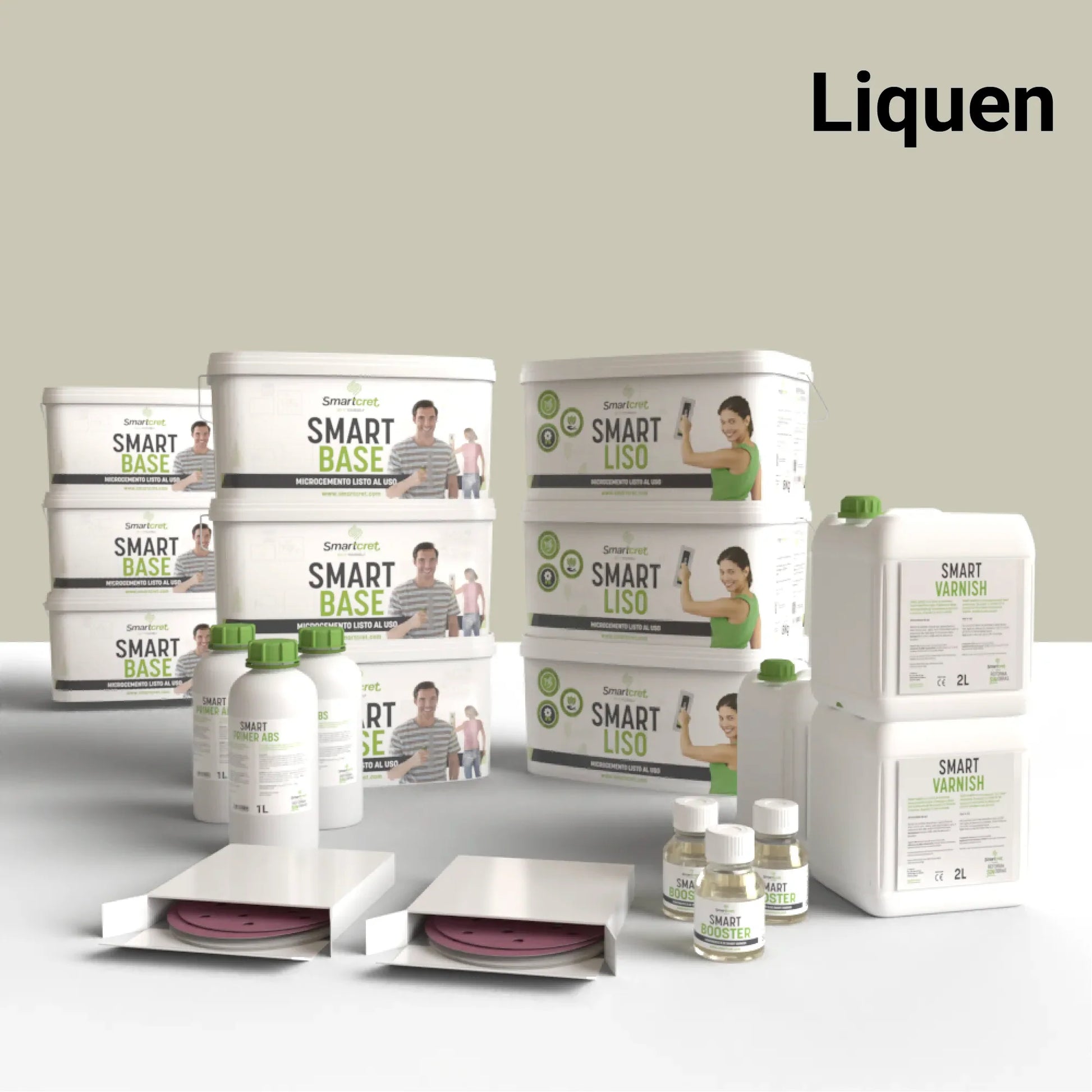 Kit microcemento para suelos de baño con azulejos de 24 m²-13