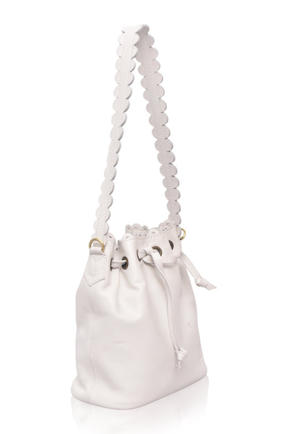 Luisa Scalloped Bucket Bag-4