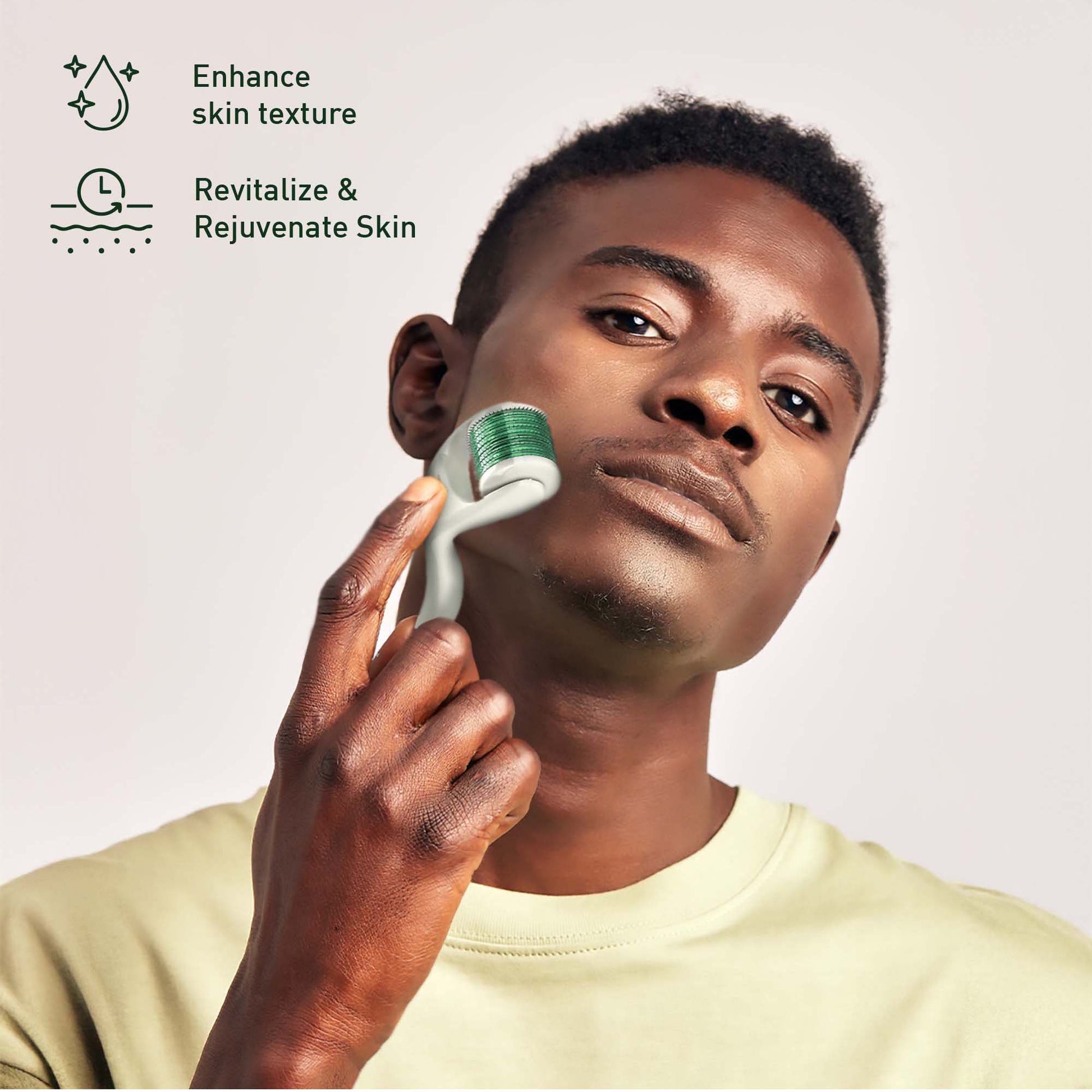 Advanced Facial Cleansing Brush, Anti-Aging Serum Set, and Micro Needle Derma Roller Bundle-1