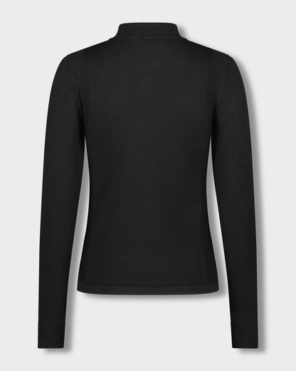 BASIC MOCK NECK TURTLENECK-BLACK-1