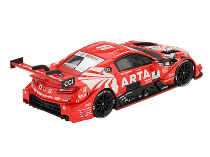 Honda NSX-GT "Type S" GT500 #8 Tomoki Nojiri - Toshiki Oyu "ARTA" "Super GT Series" (2023) Limited Edition 1/64 Diecast Model Car by Mini GT-1