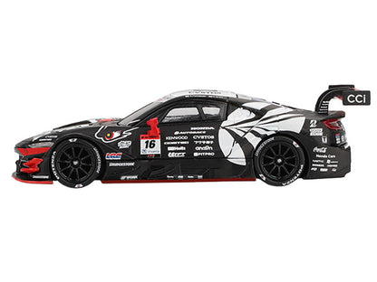 Honda NSX-GT "Type S" GT500 #16 Nirei Fukuzumi - Hiroki Otsu "ARTA" "Super GT Series" (2023) Limited Edition 1/64 Diecast Model Car by Mini GT-0