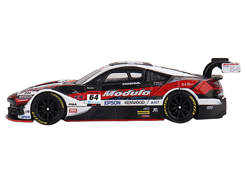 Honda NSX-GT "Type S" GT500 #64 Takuya Izawa - Kakunoshin Ohta "Modulo Nakajima Racing" "Super GT Series" (2023) Limited Edition 1/64 Diecast Model Car by Mini GT-0