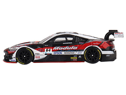 Honda NSX-GT "Type S" GT500 #64 Takuya Izawa - Kakunoshin Ohta "Modulo Nakajima Racing" "Super GT Series" (2023) Limited Edition 1/64 Diecast Model Car by Mini GT-0