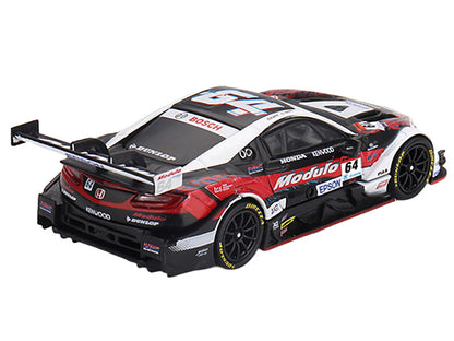 Honda NSX-GT "Type S" GT500 #64 Takuya Izawa - Kakunoshin Ohta "Modulo Nakajima Racing" "Super GT Series" (2023) Limited Edition 1/64 Diecast Model Car by Mini GT-1