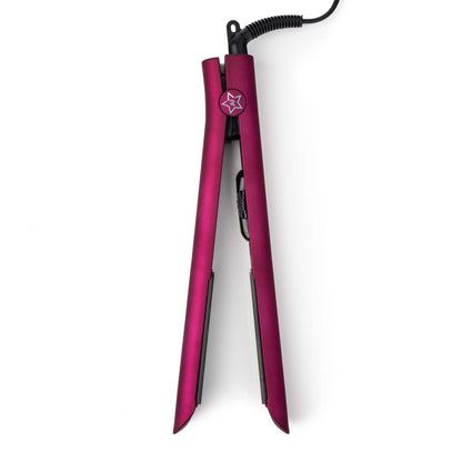 Glam Series 1.25" Flat Iron with Luxe Gem Infused Plates-7