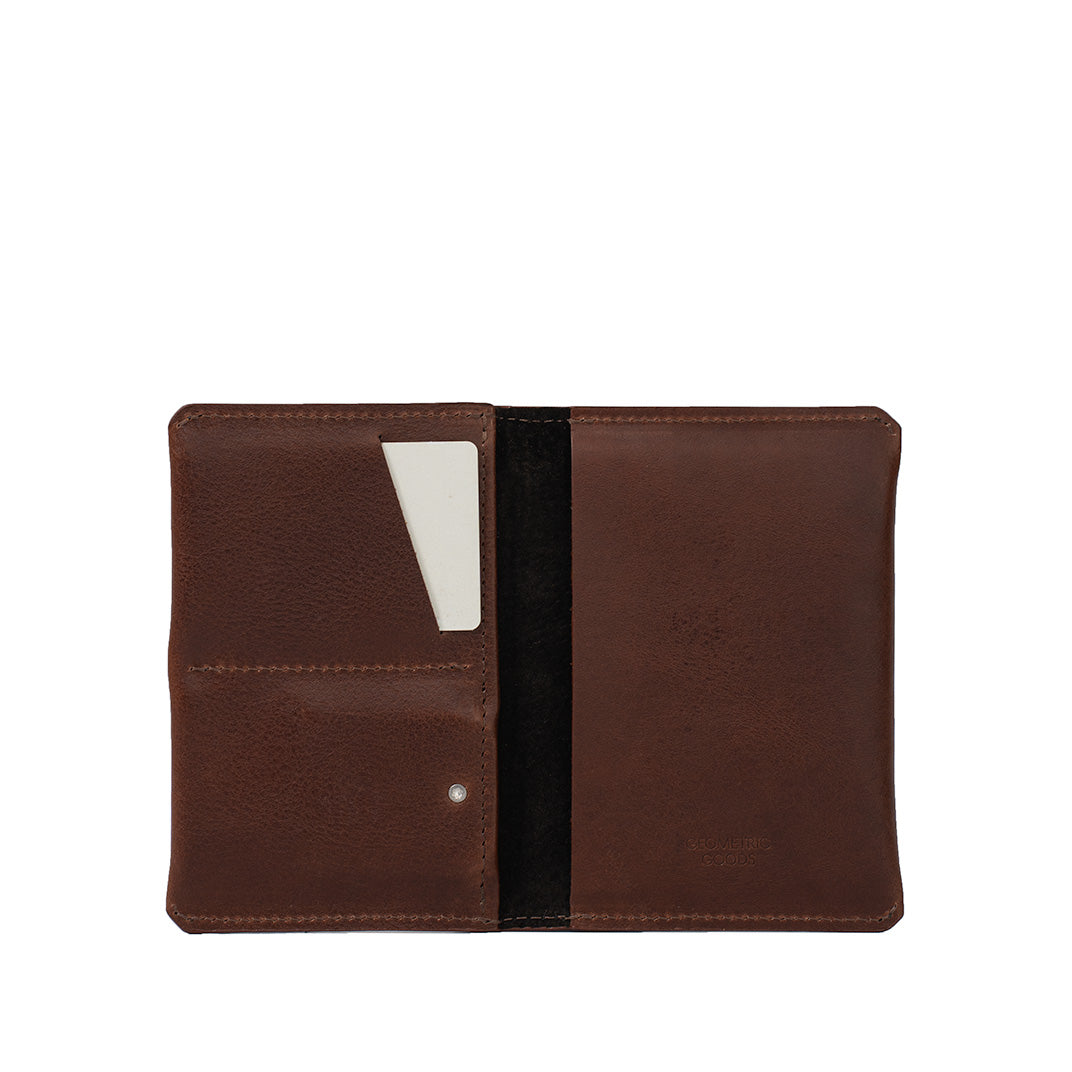 Leather Passport Holder 2.1 compatible with AirTag | RFID Blocking-3