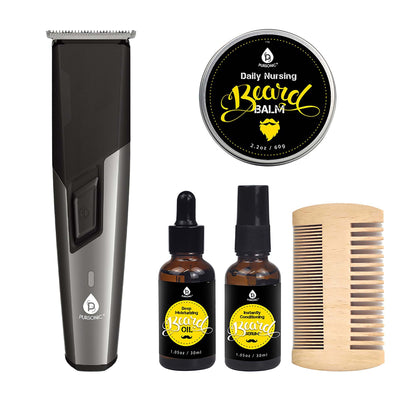 Mario Lopez Rechargeable Men’s Grooming & Beard Care Bundle – Complete Hair, Beard, Nose, and Ear Kit-0