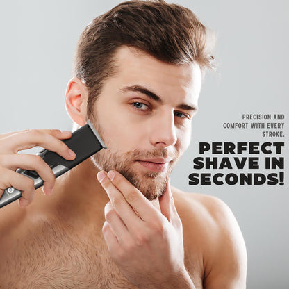 Mario Lopez Rechargeable Men's Grooming Set - Complete Hair, Beard, Nose, and Ear Grooming Kit-4