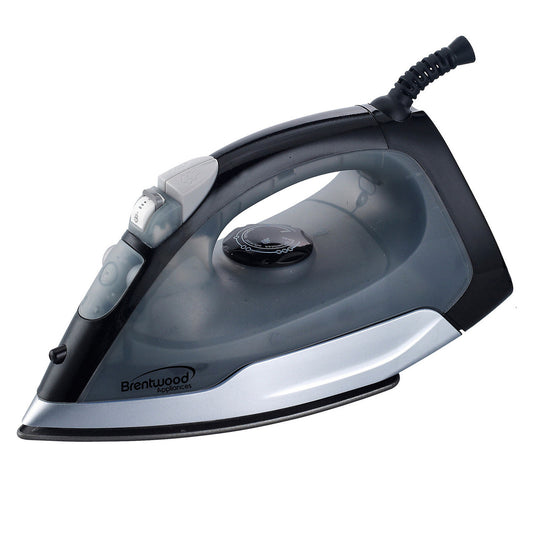 Brentwood Full Size Steam / Spray / Dry Iron in Black and Gray-0